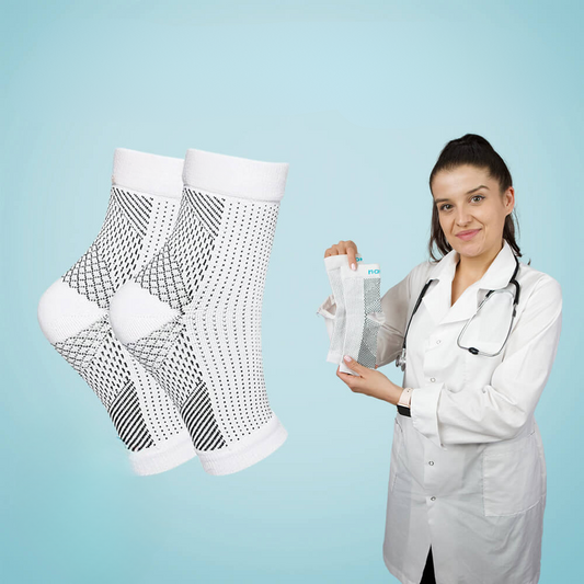 SocksFlow™ – 360° Comfort Compressiesokken met Maximale Ondersteuning