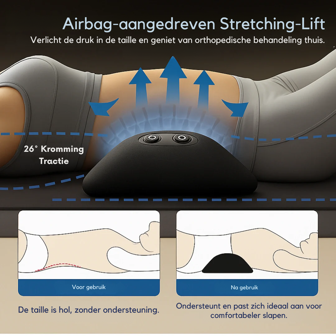 Lumora™ – Rugtherapie-apparaat voor pijnverlichting & herstel.