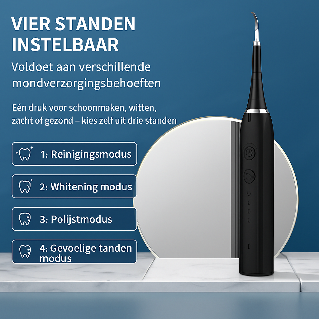 Cleaner Pro° I Elektrische Tandreiniger Waterdicht