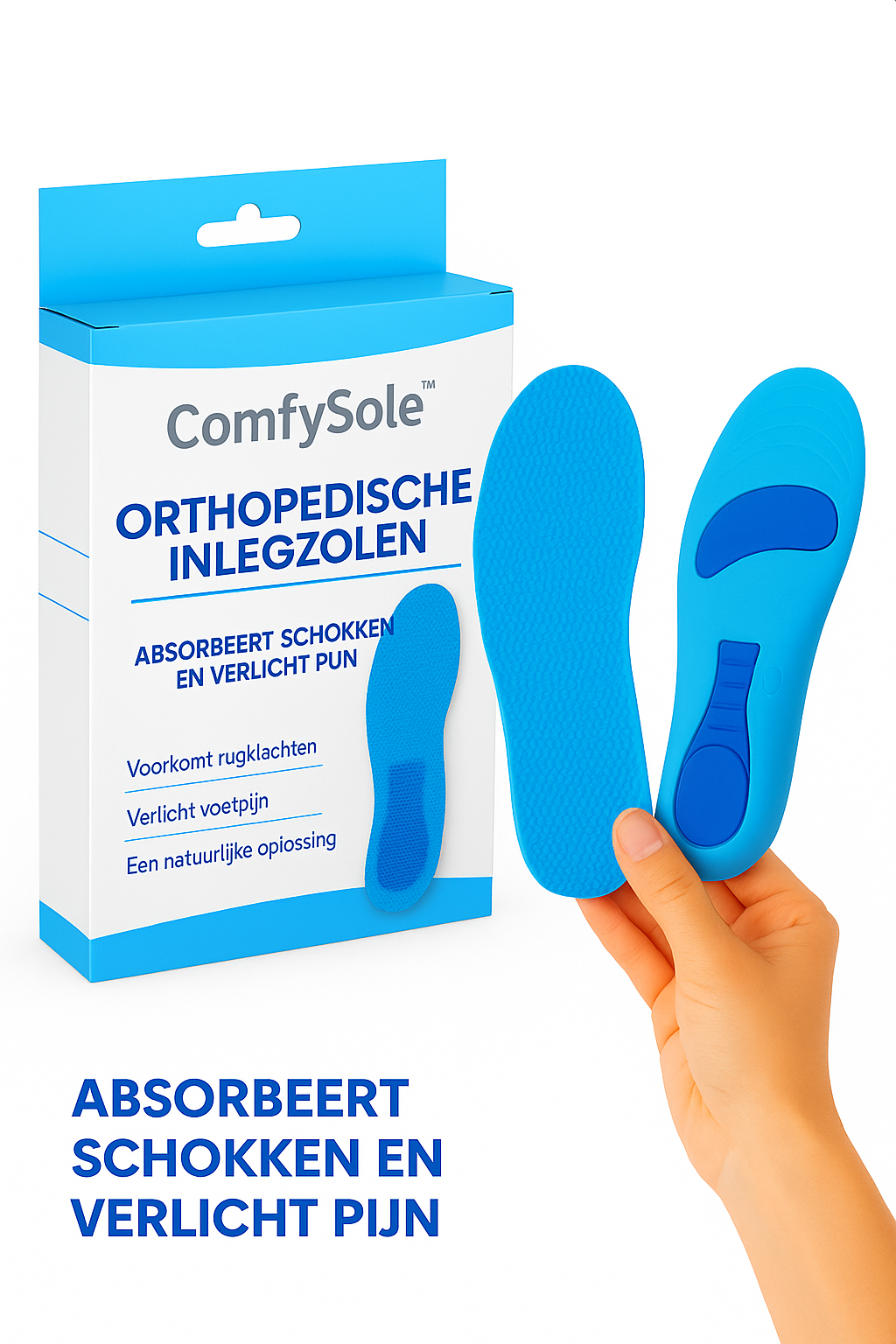 ComfySole™ | Orthopedische inlegzolen