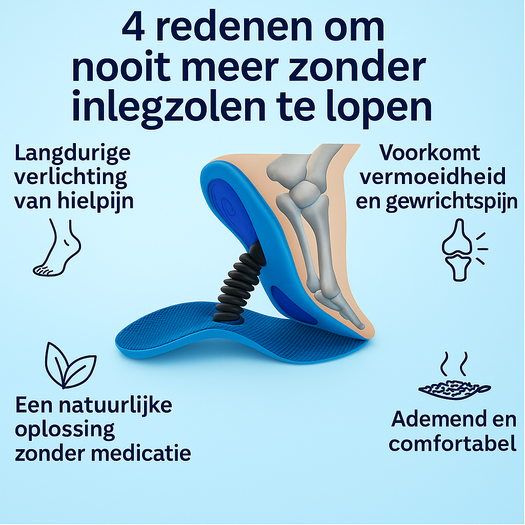 ComfySole™ | Orthopedische inlegzolen