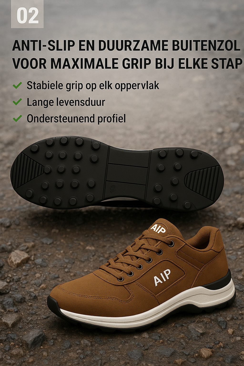 StrideMax™ – De orthopedische sneakers voor ultiem loopcomfort.