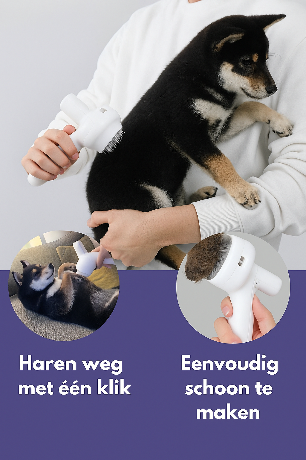 FurEase™ | Professionele Stoomborstel voor Honden & Katten