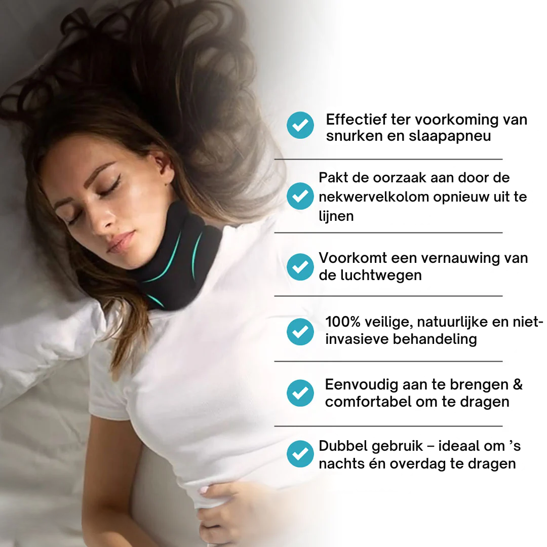 SomniNeck™ | Neksteun tegen Snurken & Apneu