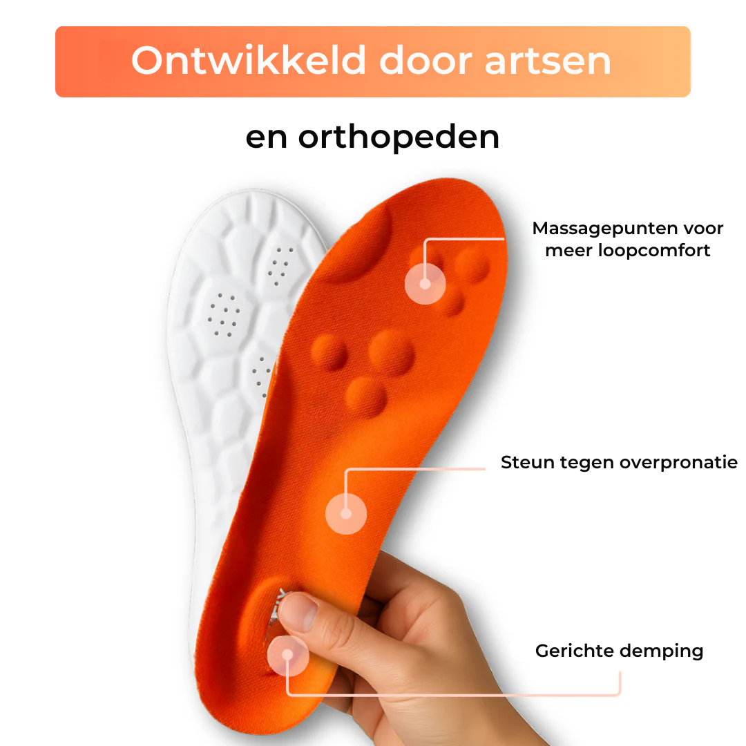 FootFix™ – Inlegzolen voor Comfort, Massage en Ondersteuning