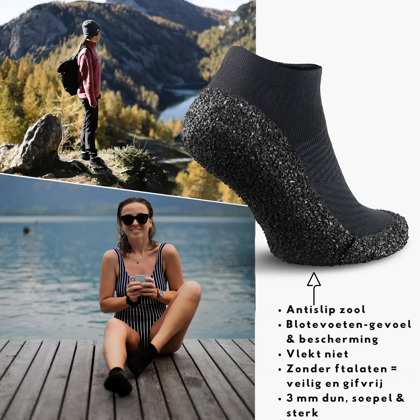 SoftStride – Hybride Sok-Schoen