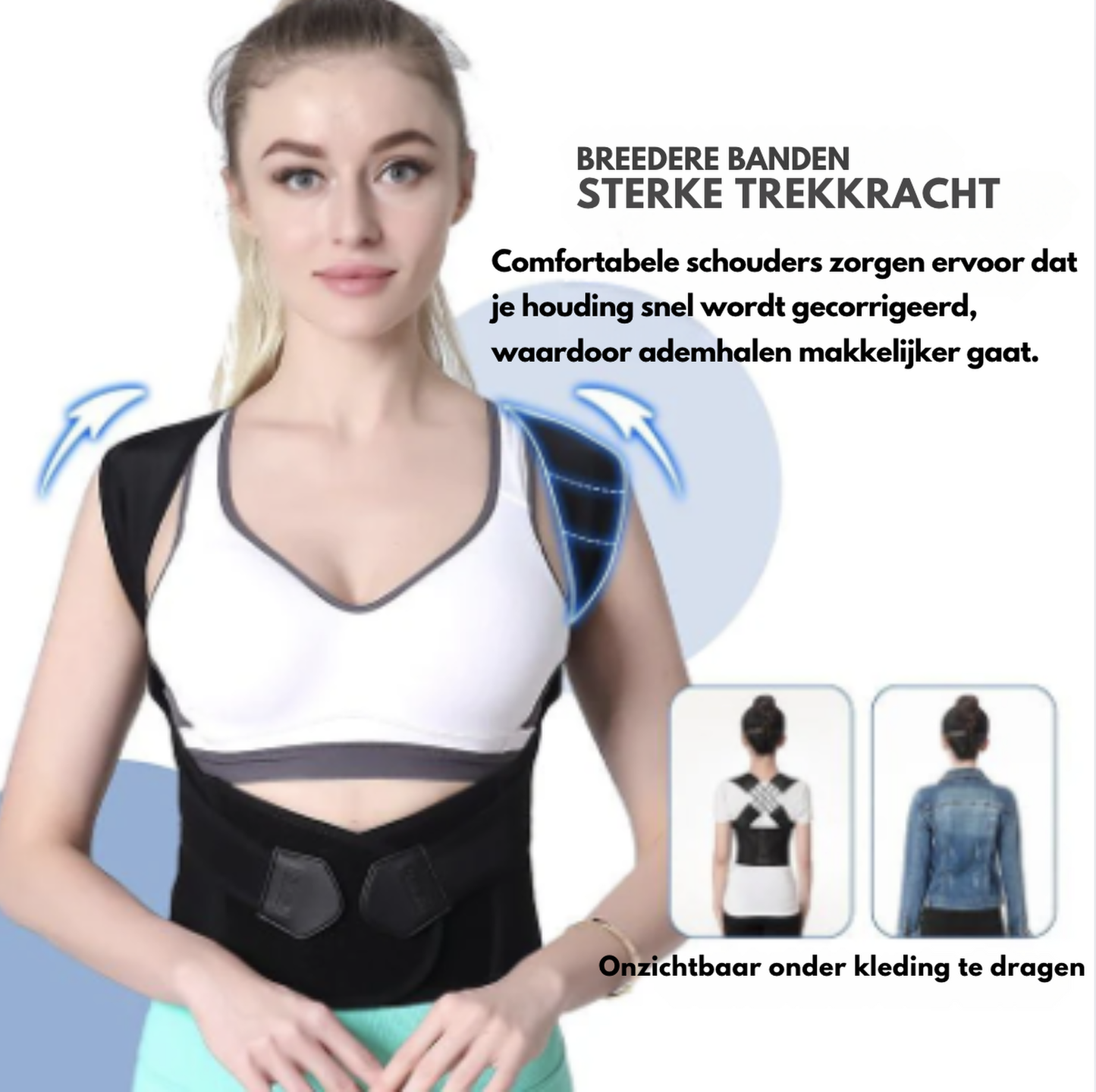 BackAlign Pro™ - Verstelbare Ergonomische Houdingcorrector