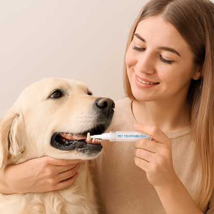 Petbrush- Tandverzorgingsstift voor huisdieren