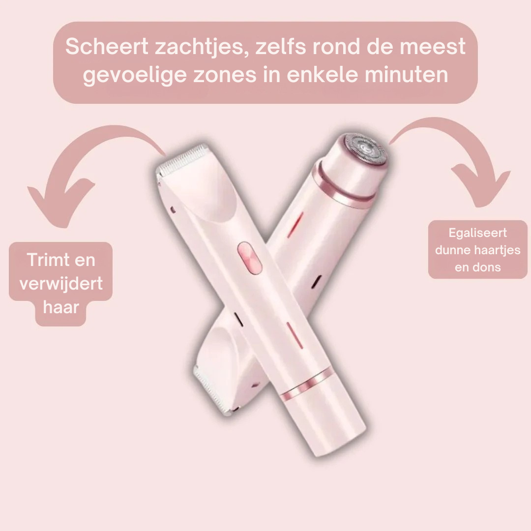 SilkPure™ - 2-in-1 Scheerapparaat voor Vrouwen