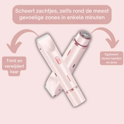 SilkPure™ - 2-in-1 Scheerapparaat voor Vrouwen