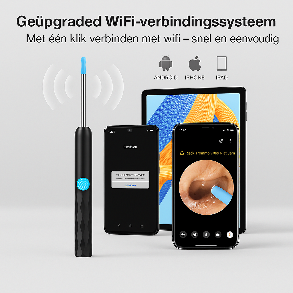 VisioEar: De high-tech oplossing voor veilige oorreiniging
