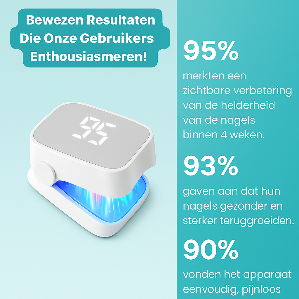 Dermalight™ | Zichtbaar gezonde nagels zonder gedoe – gewoon bij je thuis