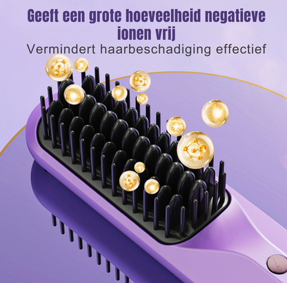 Velura |  Ionic 2-in-1 Verwarmende Haarkam