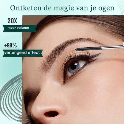 Veloura™|Ultieme verlengende en krullende mascara