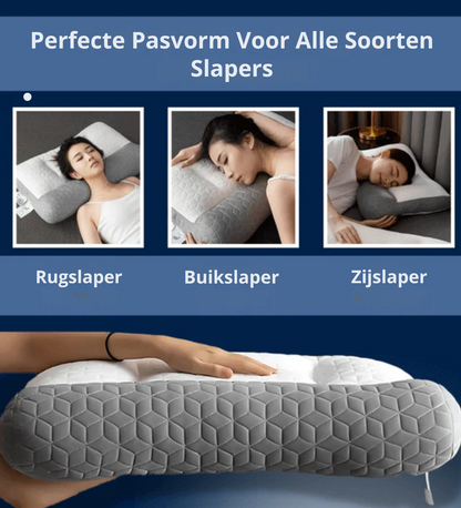 CerviCare™ – Premium Orthopedisch Kussen voor Nek & Rug