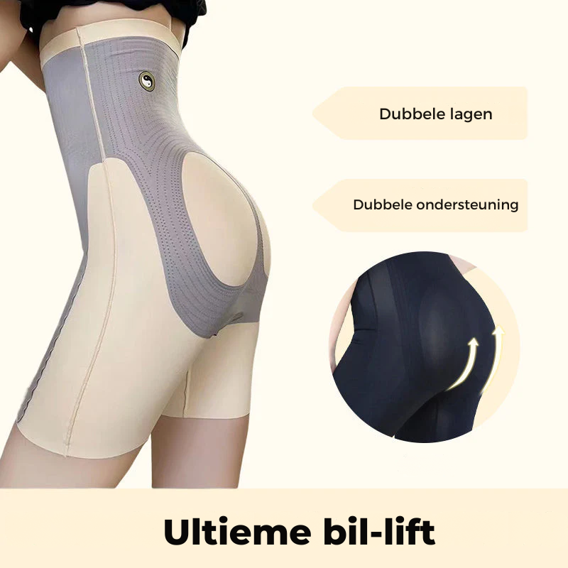 FiguurFix™ – Shapewear slip met hoge taille voor een strakke en gladde look.