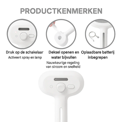 FurEase™ | Professionele Stoomborstel voor Honden & Katten