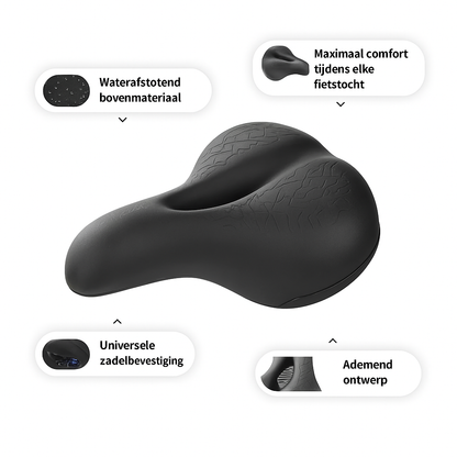 VeluFit | Ergonomisch Fietszadel voor Zorgeloos Rijplezier