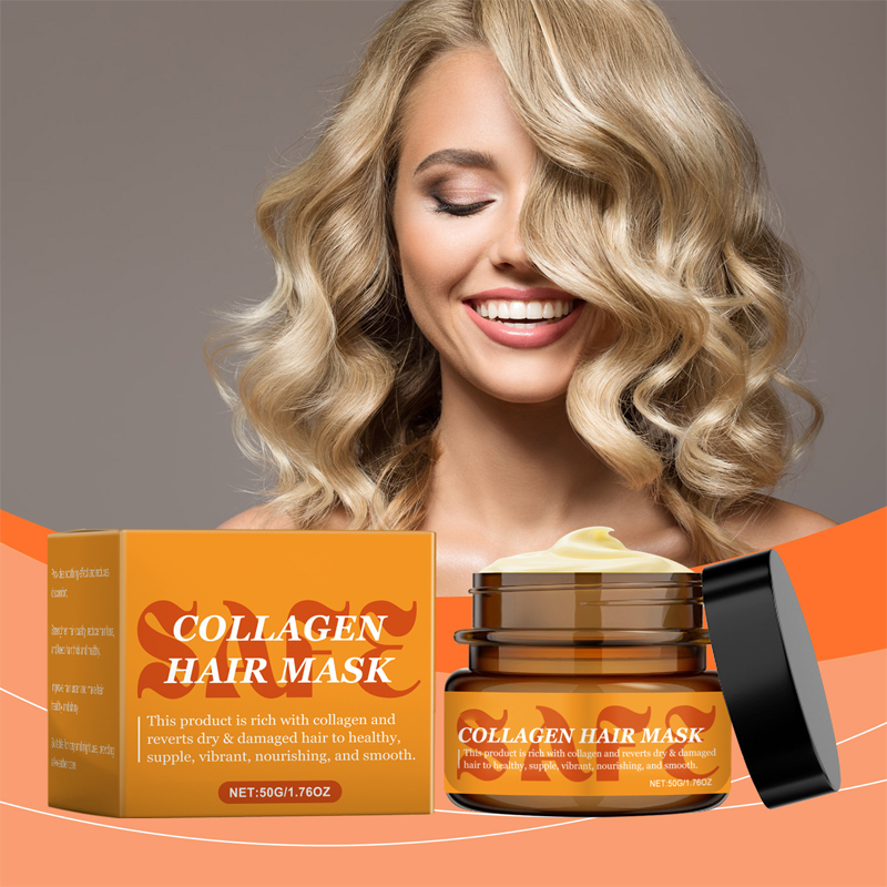 EverGlow™ Collagen Haarmasker – Breng de jeugdige glans terug in je haar.